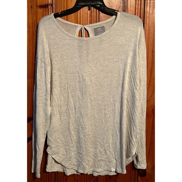 Gray aerie oversized just add leggings top size medium - Picture 1 of 3